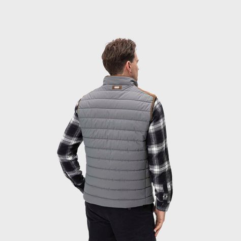 Parka Hombre Con Bolsillos Gris Fashion's Park-2