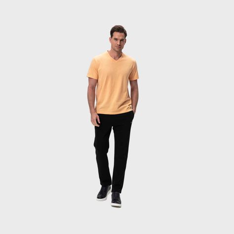 Pantalón Buzo Hombre Calce Recto Negro Fashion's Park-3