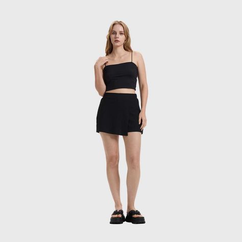 Polera Mujer Pabilo Doble Negro Fashion's Park-3