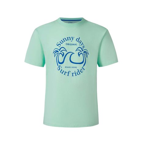 Polera Niño Print Aqua Fashion's Park-0