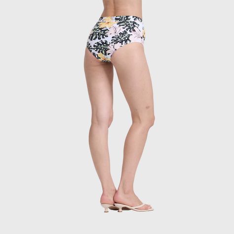Traje De Baño Mujer Calzon Tiro Alto Blanco Fashion's Park-2