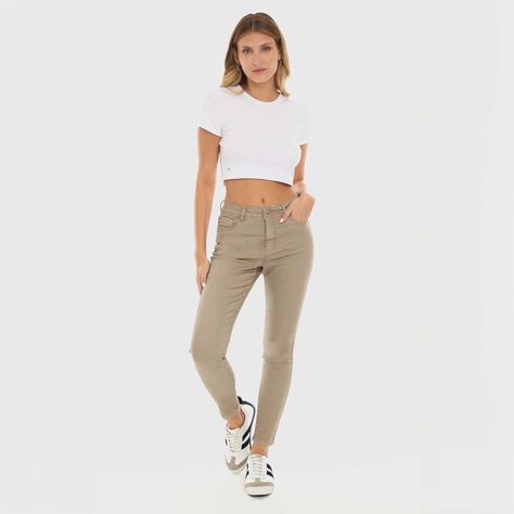 Jeans Mujer Emilia Cafe Claro Fashion's Park-3