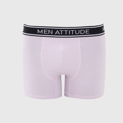 Boxer Hombre Tripack Lisos Rosado-2