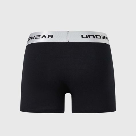 Boxer Hombre Tripack Liso Negro Ii Fashion's Park-1
