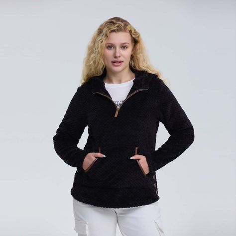 Polar Mujer Aplicación Botones Negro-1