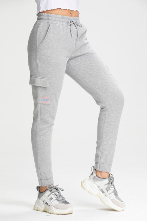 Pantalón Buzo Cargo Mujer Juvenil-1