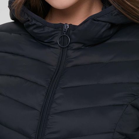Parka Larga Azul Marino Mujer-5