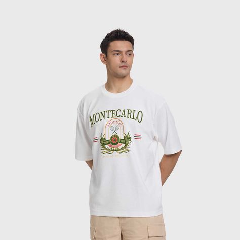 Polera Hombre Sport Tenis Blanco Fashion's Park-1