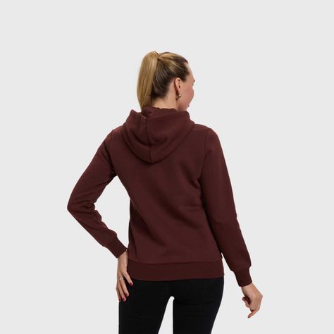 Polerón Mujer Hoodie Full Zipper Cafe Fashion's Park-2