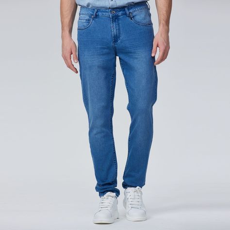 Jeans Skinny 101 Azul Hombre-0