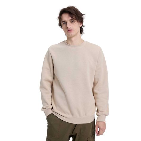 Polerón Hombre Básico Beige-0