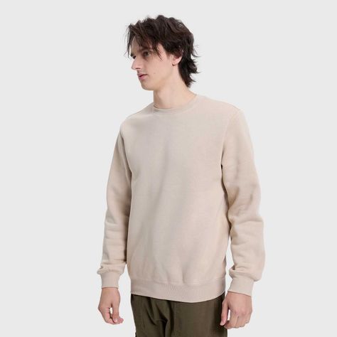 Polerón Hombre Básico Beige-1