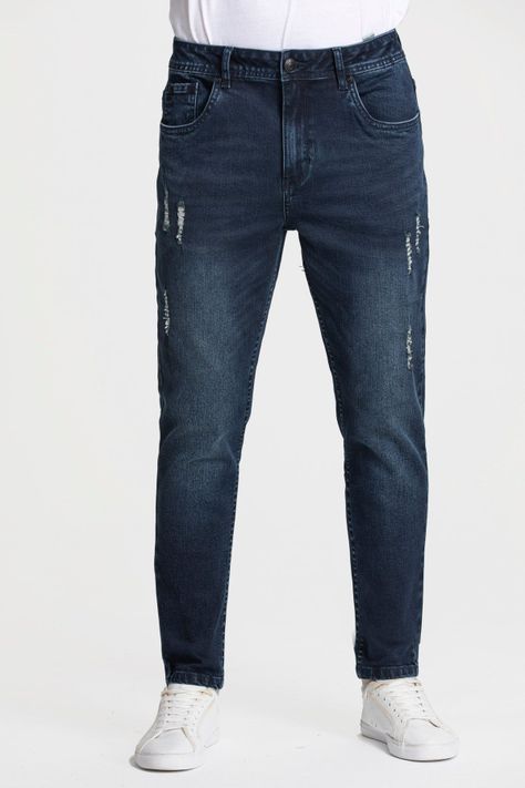 Jeans Roturas Skinny Juvenil-0