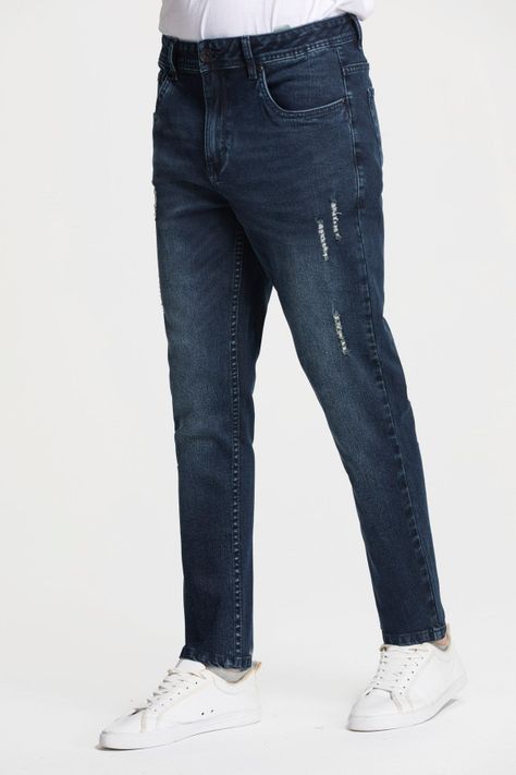 Jeans Roturas Skinny Juvenil-1