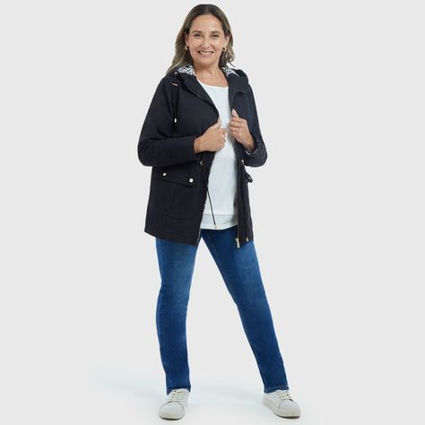 Chaqueta Mujer Ajustable Negro Fashion´s Park-3