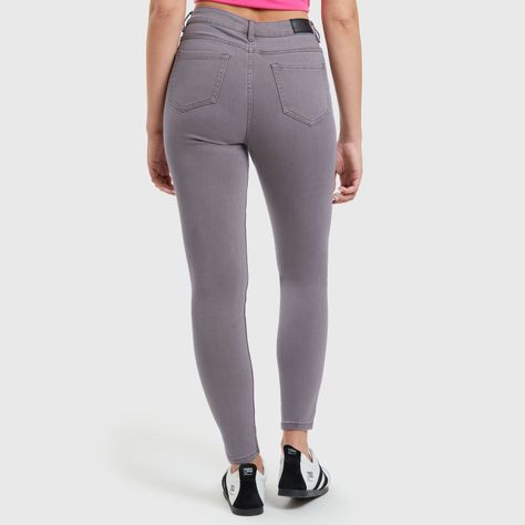 Jeans Super Skinny Emilia Gris Mujer-2