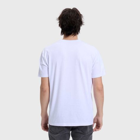 Polera Hombre Básica Blanco Fashion's Park-2