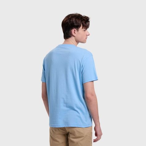Polera Hombre Graffiti Celeste Fashion's Park-2