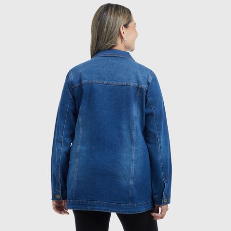 Chaqueta Mujer Denim Azul Fashion´s Park-2