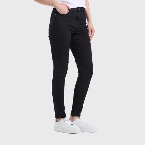Jeans Mujer Emilia Color Negro Fashion's Park-1