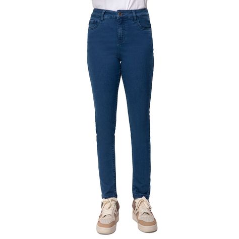 Jeans Emilia Super Skinny Azul  Mujer-0