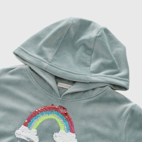 Polar Lentejuelas Infantil Turquesa Fashions Park-3
