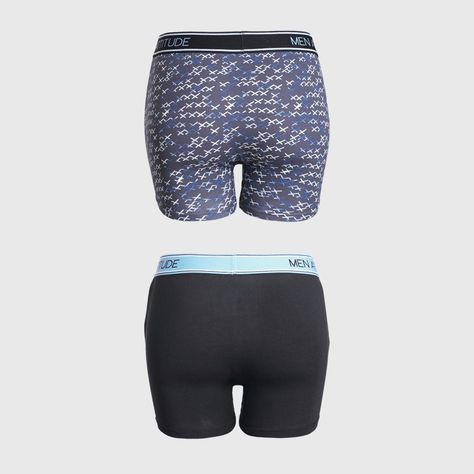 Boxer Hombre Bipack Negro-1