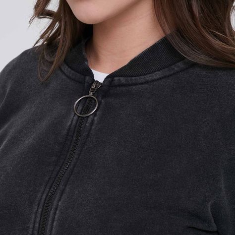 Chaqueta Mujer Bomber Negro Iv Fashion´s Park-3