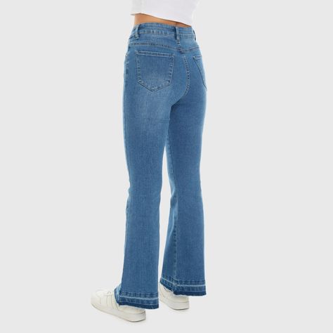 Jeans Mujer Flare Basta Azul Fashion's Park-2