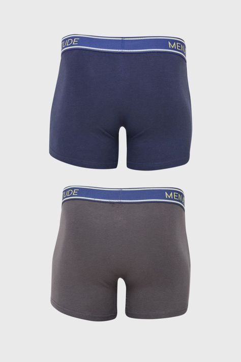 Boxer Bipack Lisos-1