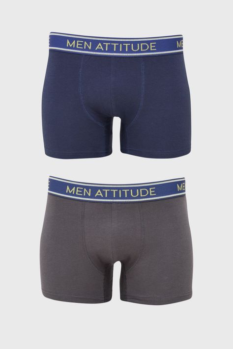 Boxer Bipack Lisos-0