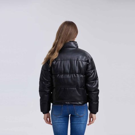 Chaqueta Mujer Puffa Negro Fashion´s Park-2