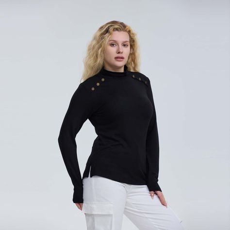 Polera Mujer Camman Negro Fashion´s Park-1