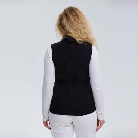 Sweater Mujer Con Amarra Negro-2