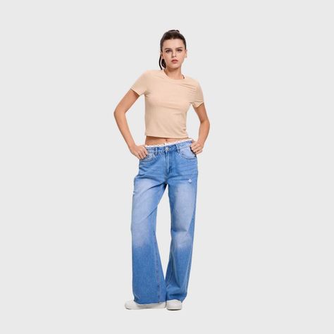 Polera Mujer Basic Beige Fashion's Park-3