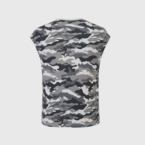 Polera Niño Lavado Militar Gris Fashion's Park-1