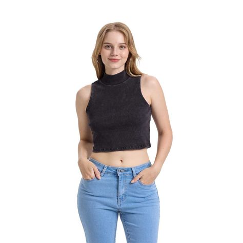 Polera Mujer Lisa Negro III Fashions Park-0