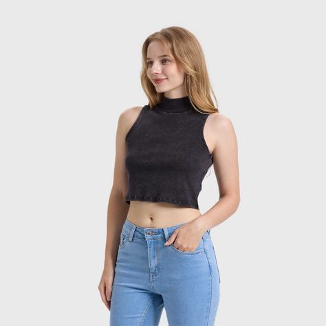 Polera Mujer Lisa Negro III Fashions Park-1