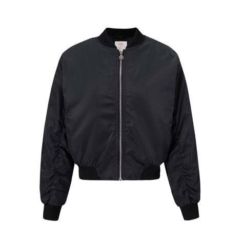 Chaqueta Niña Bomber Negro I Fashion's Park-0