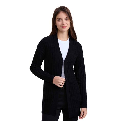 Sweater Mujer Tapado Negro I-0
