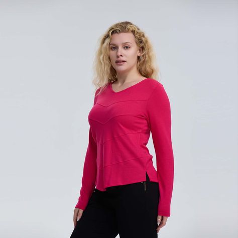 Sweater Mujer Camman Fucsia Fashion´s Park-1