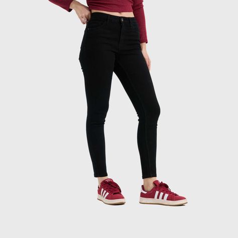 Jeans Mujer Super Skinny Emilia Negro Fashion's Park-1