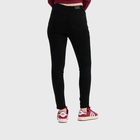 Jeans Mujer Super Skinny Emilia Negro Fashion's Park-2