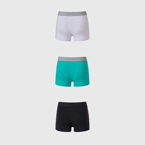 Boxer Hombre Underwear Verde Fashions Park-1