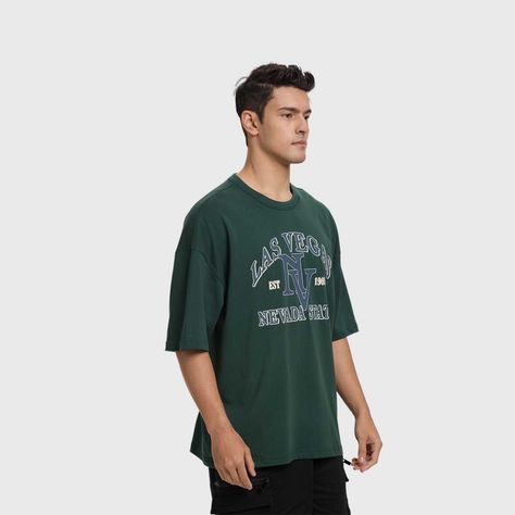 Polera Hombre College Verde Oscuro Ii Fashion's Park-1