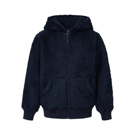Polar Escolar Infantil Niña Peludo Azul Fashion's Park-0