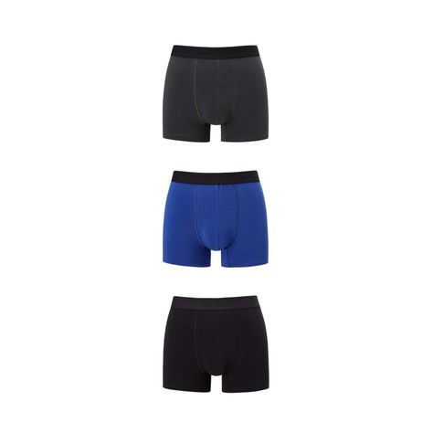 Boxer Hombre Underwear Azul I Fashion's Park-0