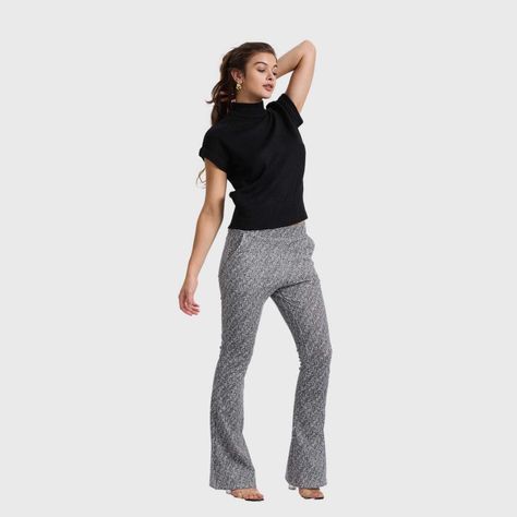 Sweater Mujer Liso Negro I Fashion's Park-3