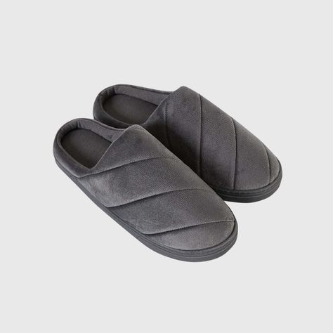 Pantufla Hombre Básica Gris Marengo Fashion's Park-1