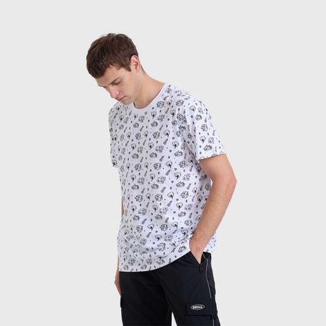 Polera Hombre Full Rapport Blanco Fashion's Park-1